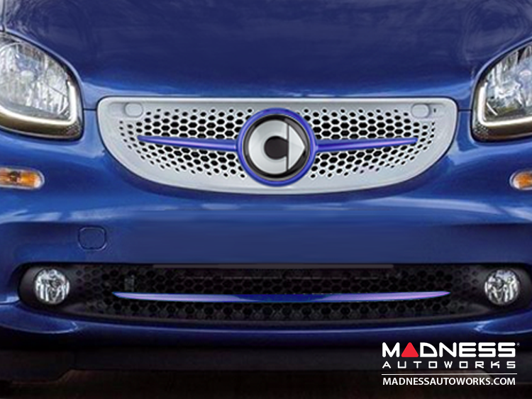 smart fortwo Front Grill Trim - 453 model - w/ smart Emblem